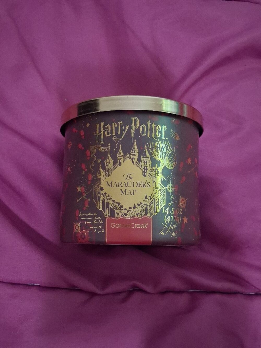 Goose Creek 3 Wick Candle - Harry Potter: Marauder's Map